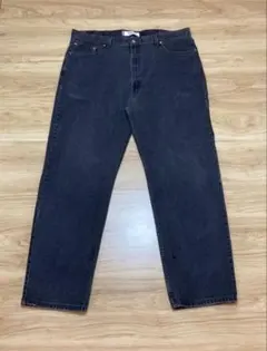 リーバイス550 ブラックデニムW42L32 80年代　カナダ製　ヴィンテージ