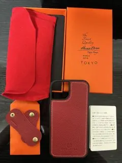 未使用品 HANATORA iPhone13ケース❤️シボ加工