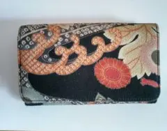 和柄 　折り畳み財布 花柄