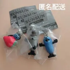 パペットスンスン　めじるしアクセサリー　スンスン+ゾンゾン+いちごスンスン