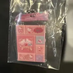 サンリオキャラクターズタイルシールミニチュアチャームガチャガチャハローキティ