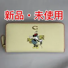 COACH×Disney C7800 ミッキー アート柄 ホワイト 長財布 - メルカリ