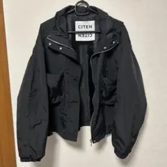 CITEN ブラック ジャンパー・ブルゾン
