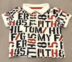 TOMMY HILFIGER 로고 무늬 폴로 셔츠 24M 90cm 상당