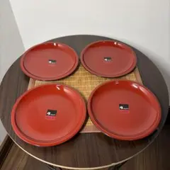新品 雅 CRAFT 丸皿 4枚セット 和食器 菓子皿 取皿