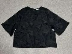 CLANE BULGED FLOWER JACQUARD TOPS