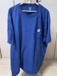 古着 carhartt カーハート Tシャツ ネイビー XXL