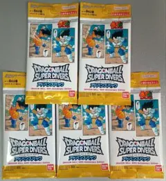 5pセット　ドラゴンボールスーパーダイバーズ アドバンスパック