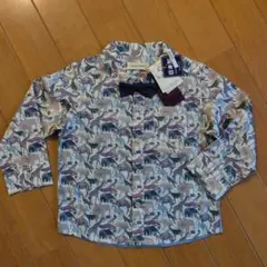 センスオブワンダー キューフォーザ・ズー 蝶タイつきシャツ 90 新品 日本製