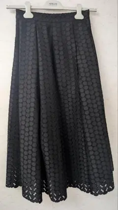 M-Premier BLACK　エムプルミエブラック　フレアロングスカート　36 2025年最新】M-premier BLACK レディース ロングスカートの人気