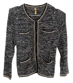 ROYAL PARTY ロイヤルパーティー　ジャケット　ノーカラー　オフィス