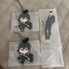 【新品未使用】一番くじ チェンソーマン ラバーチャーム アクリルスタンド アキ
