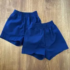 120cm 幼稚園制服　紺ズボン　夏服