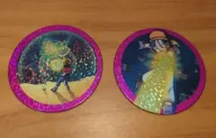 ドラゴンボールGT パン めんこ 2枚セット