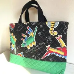 め*ろ様 レッスンバッグ　恐竜