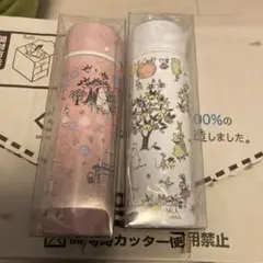 【miki様専用】ムーミン ステンレス ボトル 125ml ピンク/ホワイト