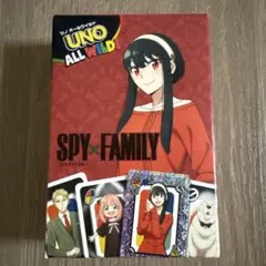 UNO ALL WILD!SPY×FAMILYカードゲーム マックハッピーセット