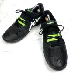 ASICS バスケットボールシューズ ブラック/ライム - メルカリ