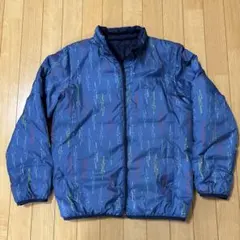 GAPリバーシブル青色雷模様ジャケット