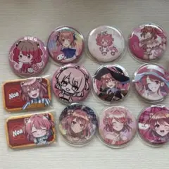 カラフルピーチ のあ 缶バッジ ピンズ まとめ売りのサムネイル
