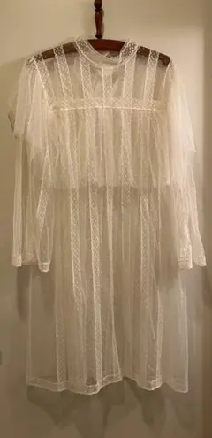 Christian Dior クリスチャンディオール　ドット　シースルー ドレスのサムネイル