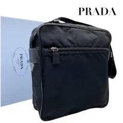 近年モデル/極美品】プラダ ナイロン ショルダーバッグ 三角ロゴ 5853