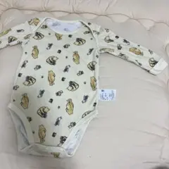 【UNIQLO 】くまのプーさん 長袖ボディスーツ 80