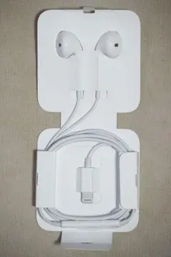 【新品未使用】Apple純正 Lightningイヤホン