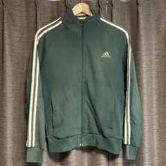 adidas track jacket green トラックジャケット