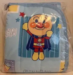 【新品・未開封】アンパンマン お昼寝敷きパッドブルー 約70ｃｍ×約120ｃｍ