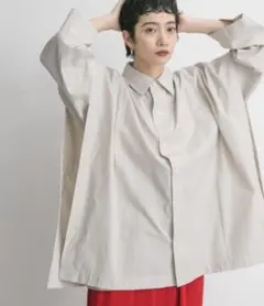 BIGレイヤードライクシャツ/KBF