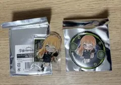 ノ*眠様 学マス TSUTAYA ミニキャラ アクリルスタンド 缶バッジ 紫雲清