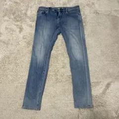 正規品BURBERRY スキニーデニム W32 L32 ライトブルー試着のみ