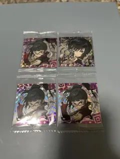 呪術廻戦 シールウエハース 禪院真希 禪院真依 4枚セット にふぉるめーしょん