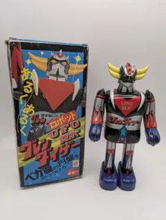 ポピー UFOロボ グレンダイザー ゼンマイ歩行 ブリキ玩具 本体箱付き 