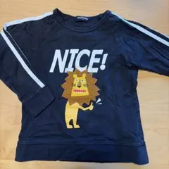 【値下げ】kladskapクレードスコープ ライオン長袖カットソー 110