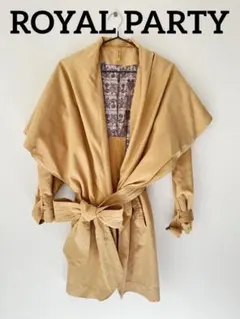 美品【ROYAL PARTY（ロイヤルパーティー）】トレンチコート