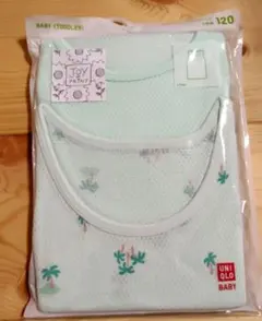 UNIQLO コットンメッシュタンクトップ 120 2枚組