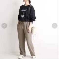 値下げ！【美品】SLOBE IENA PEツイル イージータックパンツのサムネイル