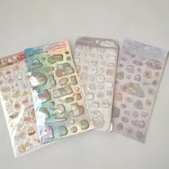 【新品】サンエックス　すみっこ　チキップダンサーズ　ぷっくり　ふにふに　シール