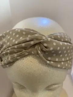 最終お値下げシフォンドットクロスターバン