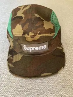 Supreme シュプリーム キャップ カモフラ 迷彩 メッシュ