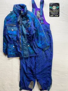 FABLICE スキーウェア 上下　青紫色　パンツLLジャケット L