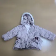 SIMPLE FREE フード付きジャケット 90サイズ 薄いピンク