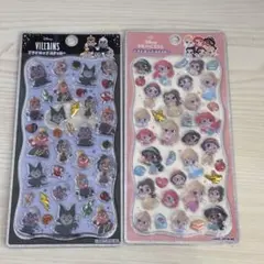 【正規品】プチドロップステッカー　プリンセス　ヴィランズ