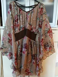 CECIL McBEE新品タグつき 花柄ミニワンピース Mサイズ