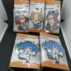 5点セット　ウマ娘　ラバーキーホルダー　 ペインタースタイル vol.2