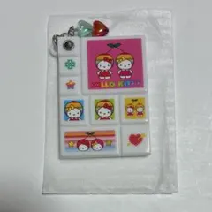 サンリオ　シークレットタイルシール風ミラー　ハローキティ