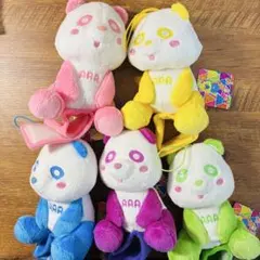 AAA え〜パンダ ぬいぐるみ 紫 - メルカリ