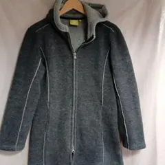 AIGLE フード付きグレージャケットレディース